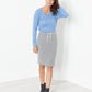 Tencel Jersey Mini in Heather Grey
