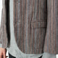 Watercolor Sport Jacket in Brown/Blue
