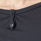 Cotton Henley in Blue Grey