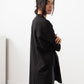 Oversized Bibbed Blouse