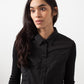 Soft Sleeve Button Up