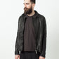 Distressed Motorcycle Jacket