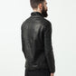 Distressed Motorcycle Jacket