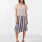 Organza Feather Top