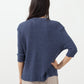 Melange Waffle Top