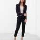 Cropped Shawl Cardigan