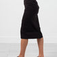 Long Pencil Skirt in Black