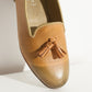 Leather Loafer in Lime